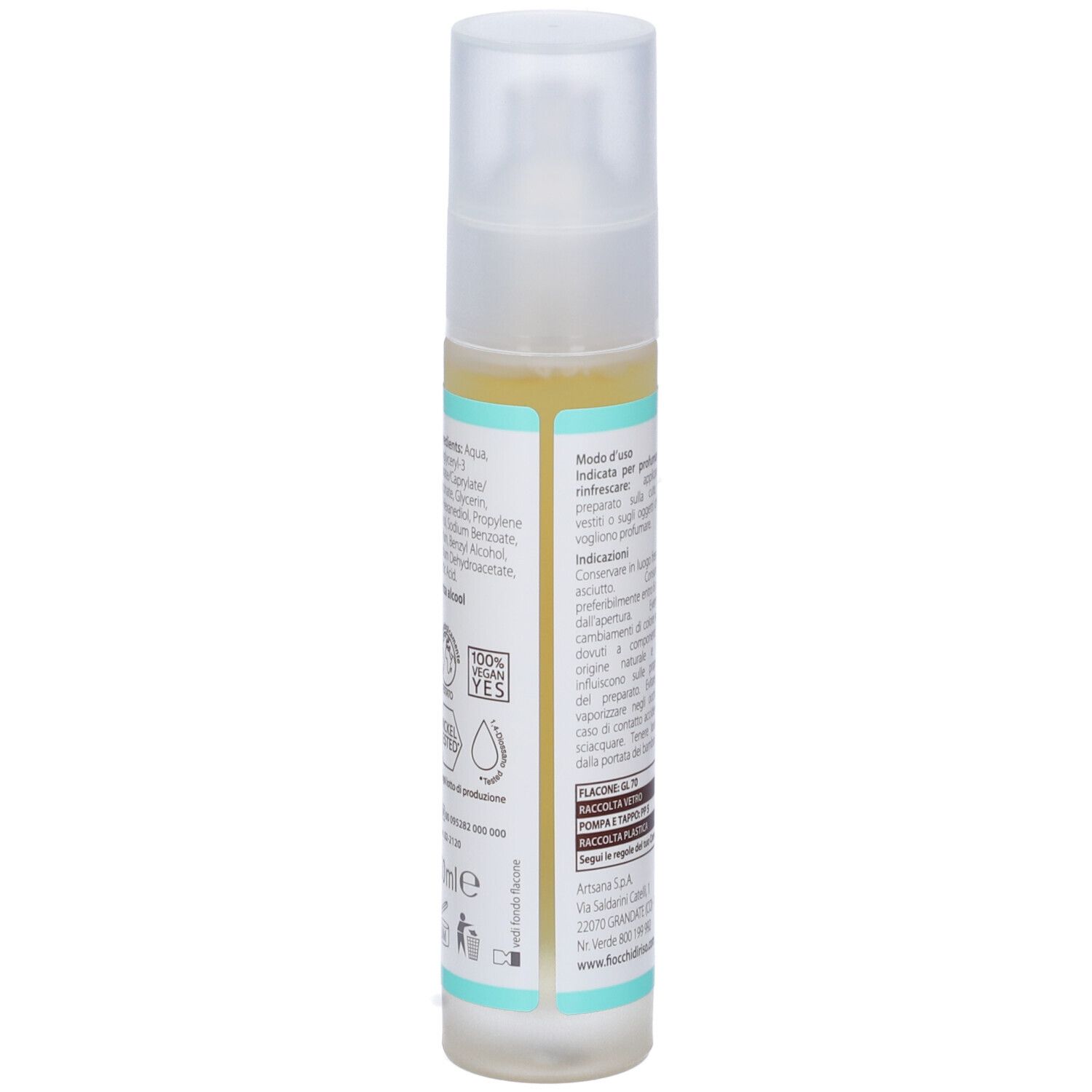Fiocchi Di Riso Acqua Profumata Rinfrescante Talco 50 Ml