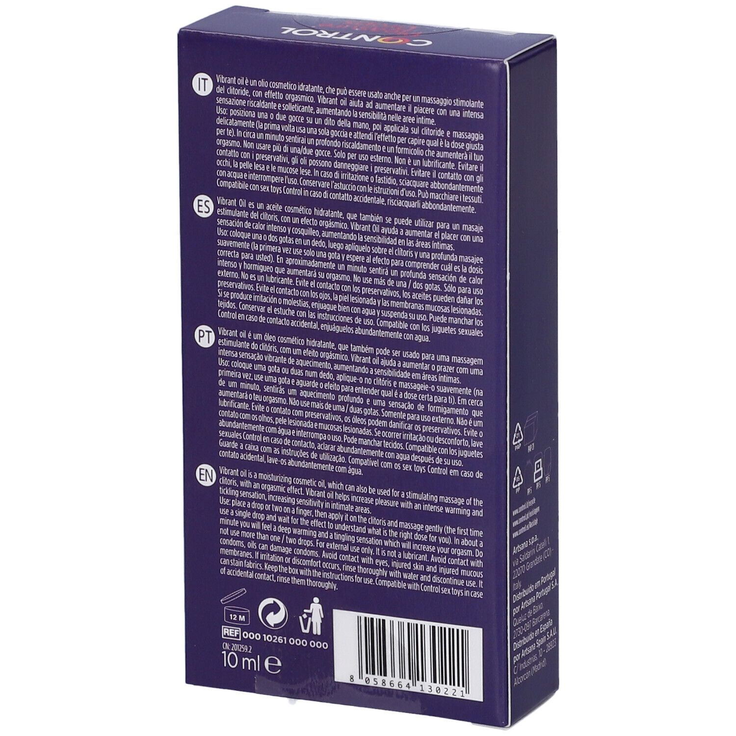 Control Pleasure Drop Vibrant Oil