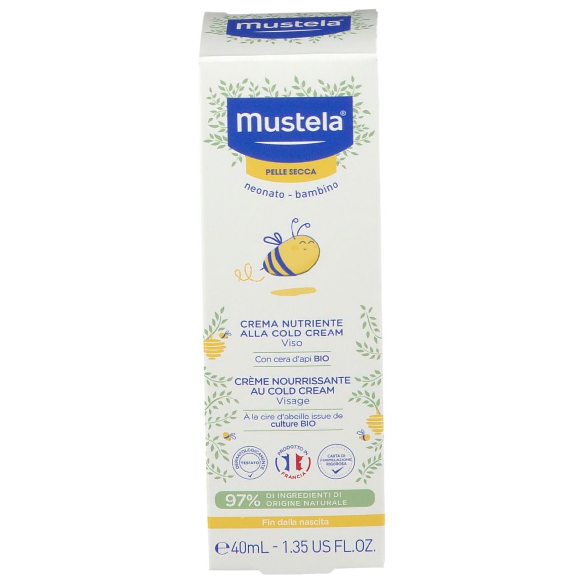 Mustela® Crema Crema Viso Nutriente alla Cold Cream IDRATAZIONE