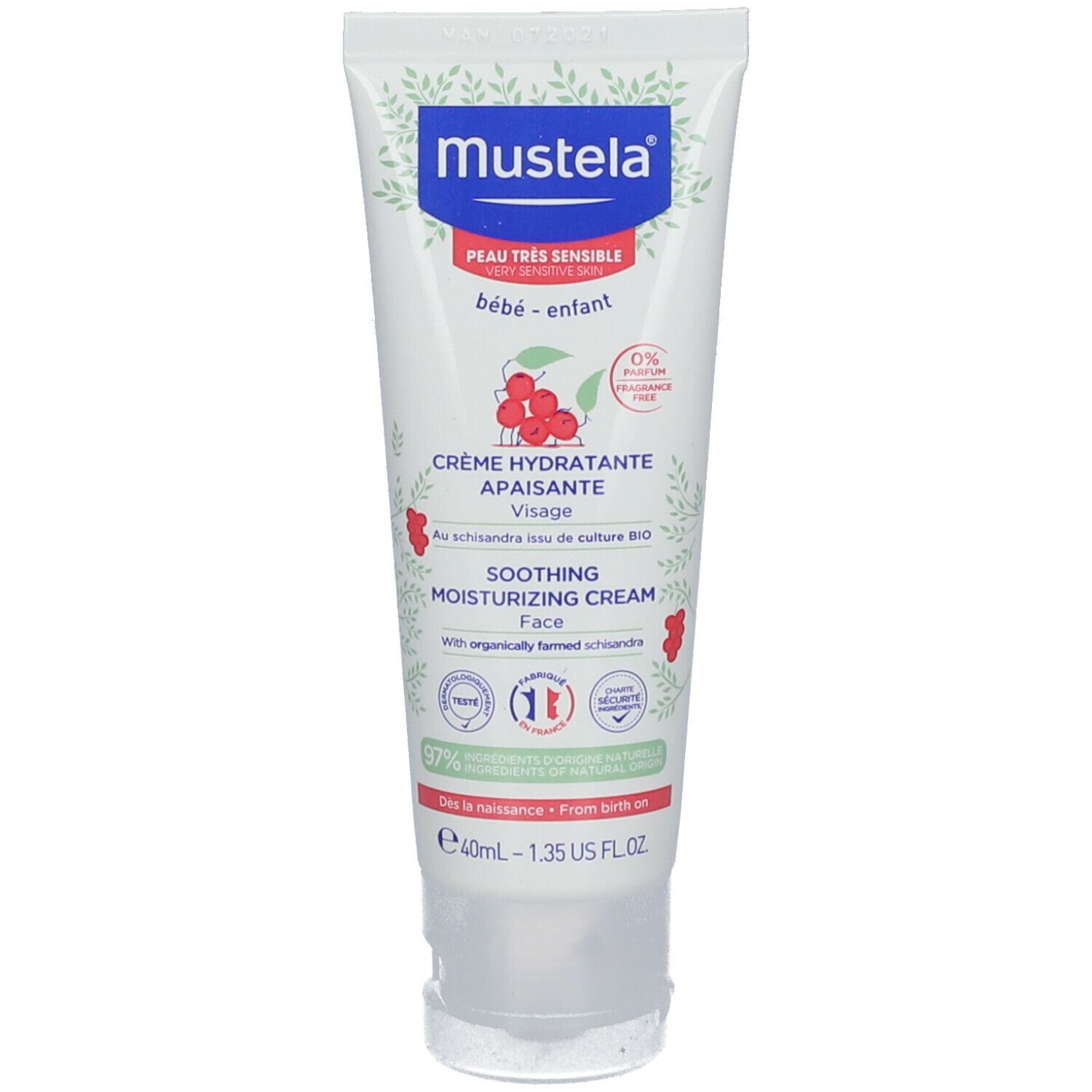 Mustela®  CREMA Crema Idratante Lenitiva IDRATAZIONE QUOTIDIANA PELLE IPERSENSIBILE