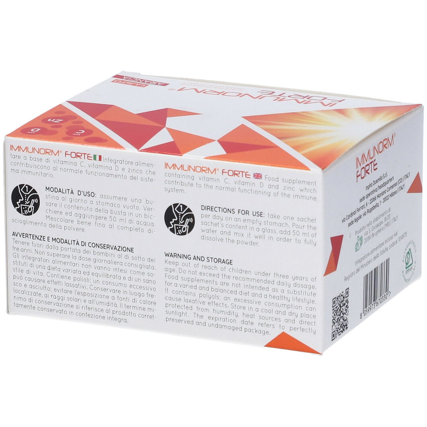 Immunorm Forte 30 Bustine