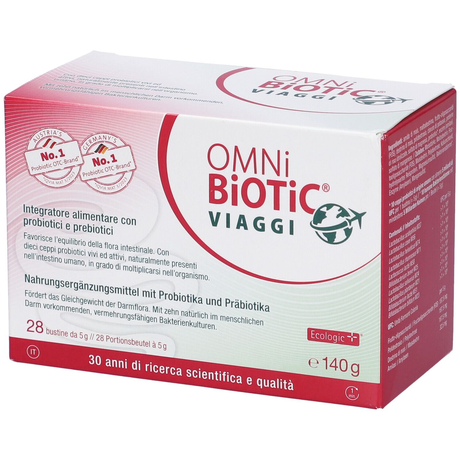 Omni Biotic Viaggi 28 Bustine Da 5 G