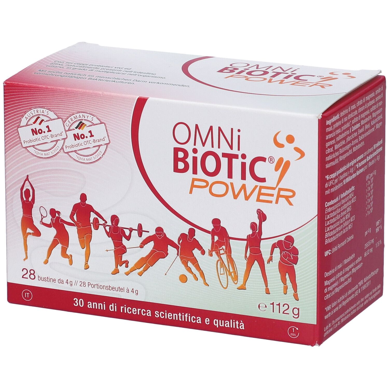 Omni Biotic Power 28 Bustine Da 4 G