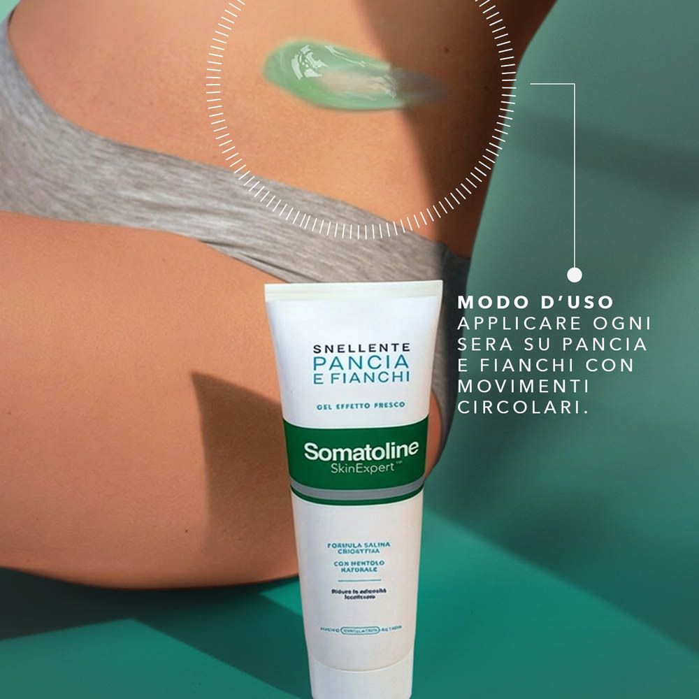 Gel snellente Somatoline Cosmetic® Cryogel pancia e fianchi e una variante Thermo.
