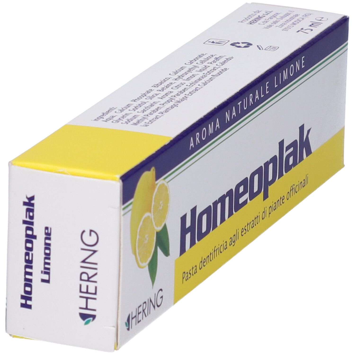 Homeoplak Dentif Limone 75Ml