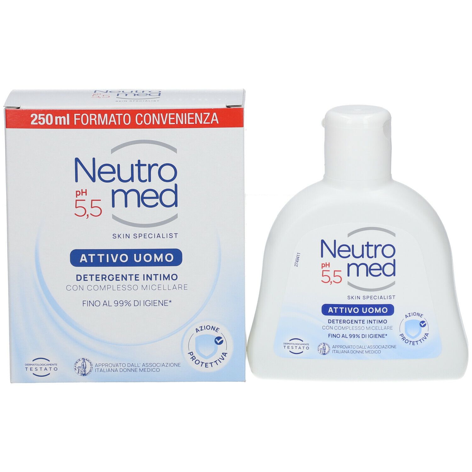 Neutromed Detergente Intimo Attivo For Men
