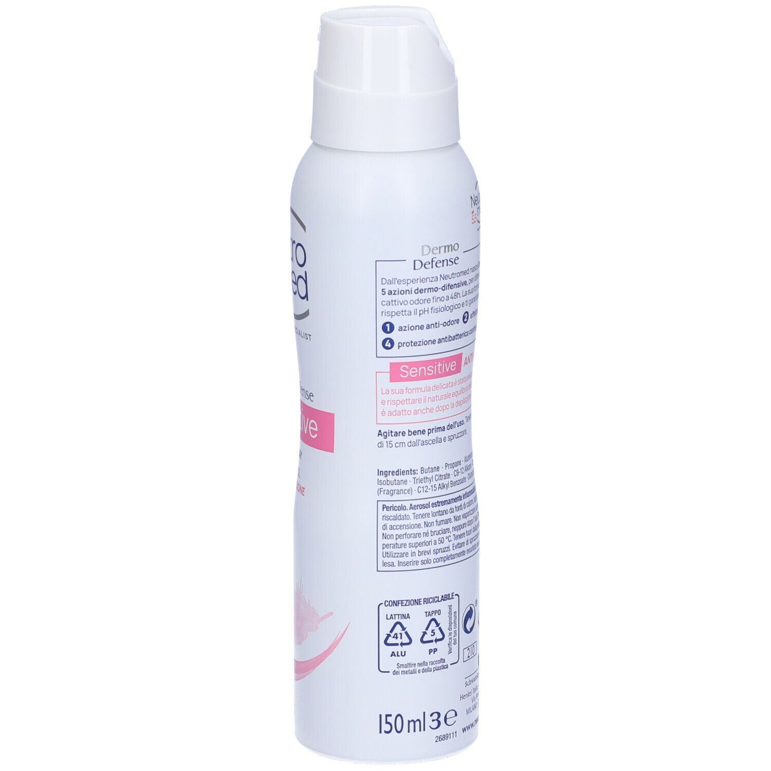 Neutromed Deodorante Spray Sensitive