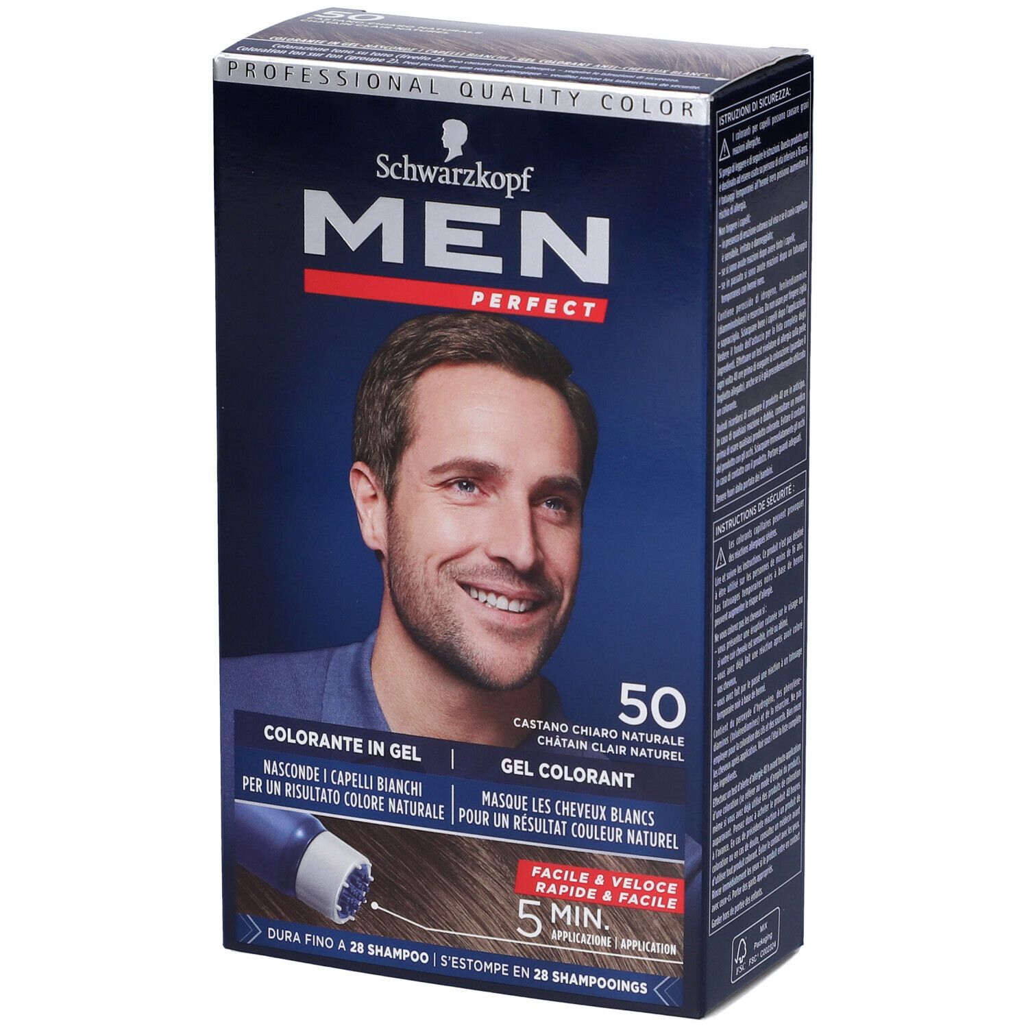 Schwarzkopf Men Perfect 50 Castano Chiaro