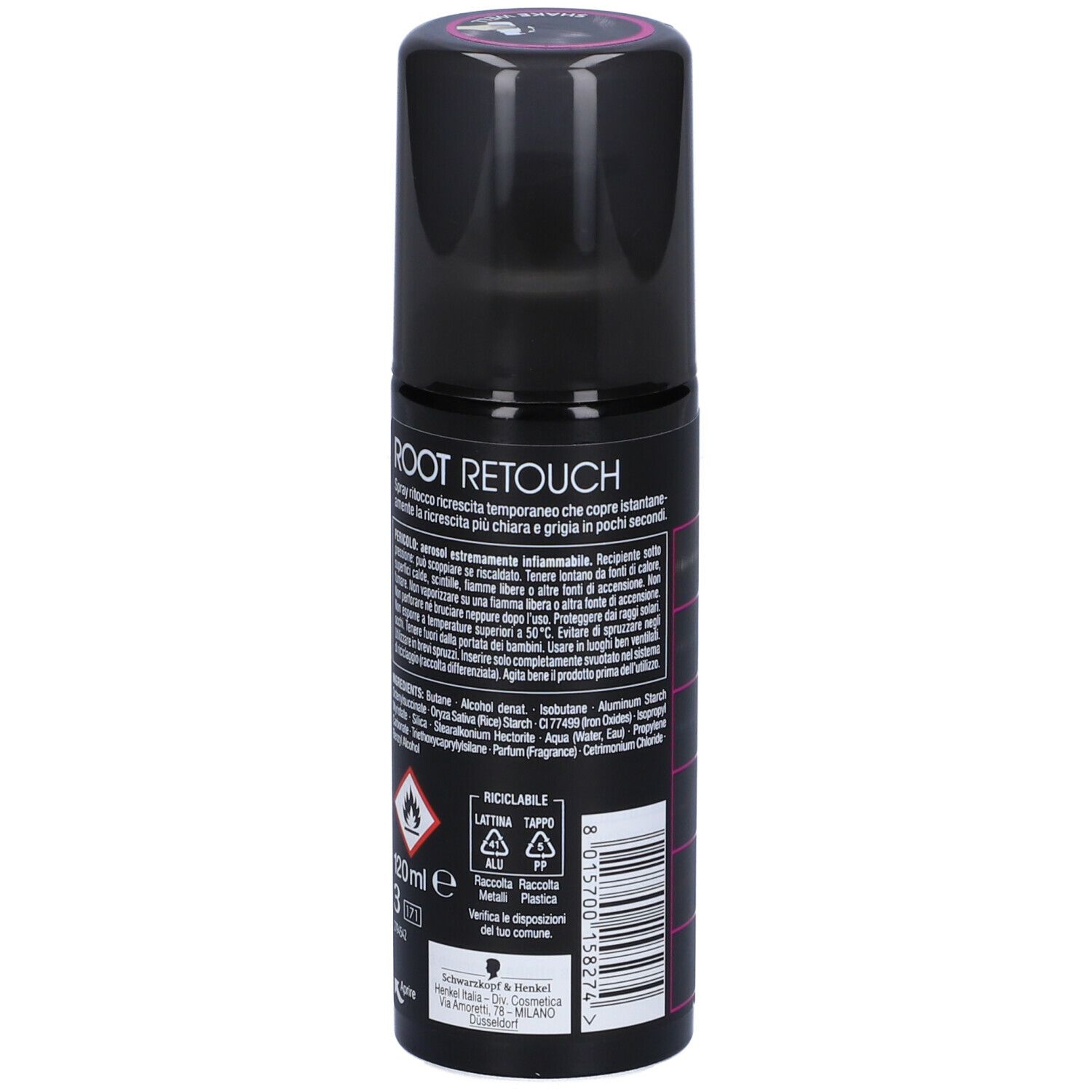 Schwarzkopf Ritocco Ricrescita Spray Nero