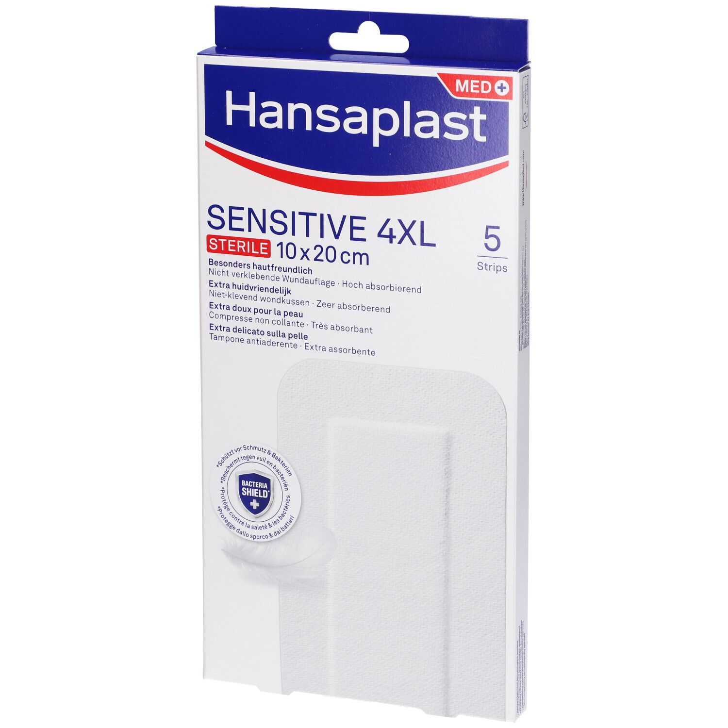 Hansaplast Cerotti Sensitive 4XL 10x20 cm