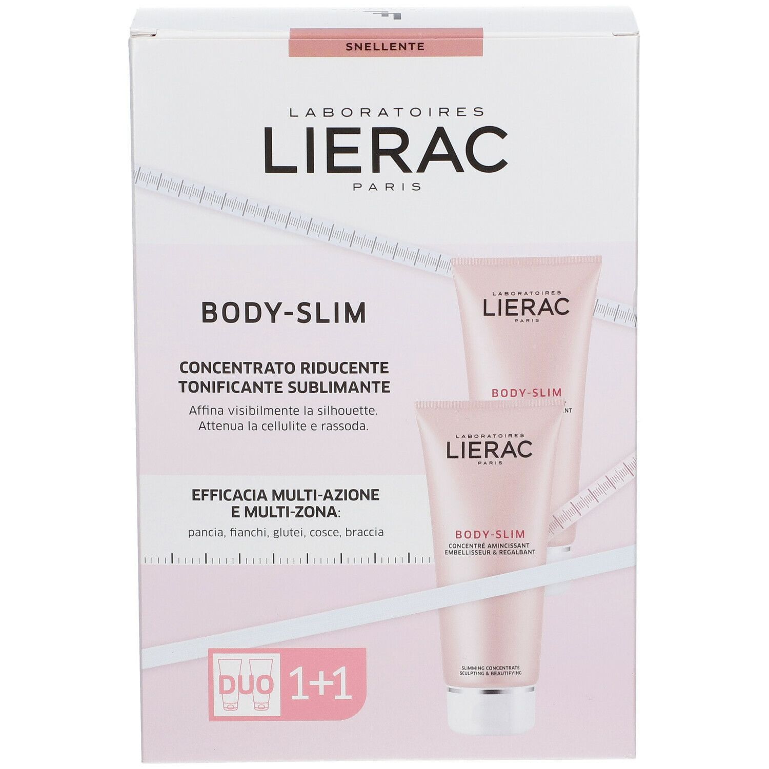 Lierac Body-slim Concentrato Riducente Tonificante E Sublimante Set da 2