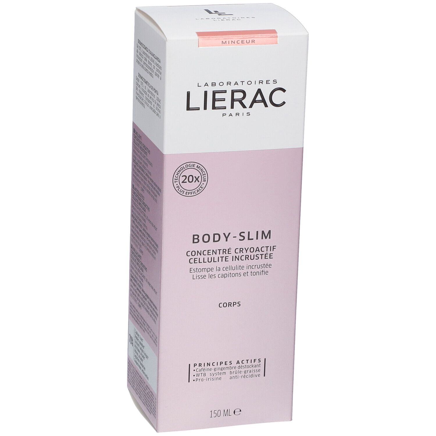 LIERAC Body-Slim Concentrato Crioattivo Cellulite Resistente