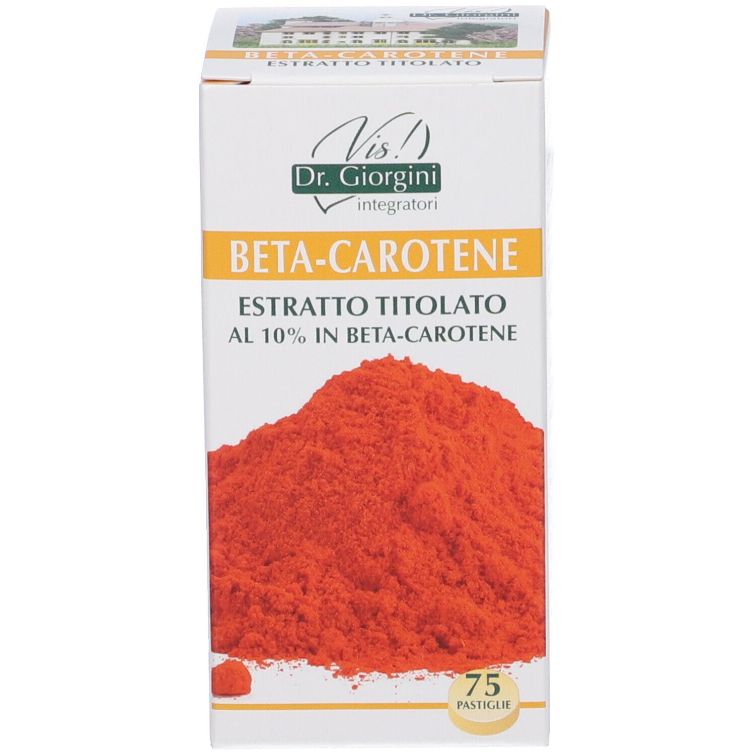 Beta-Carotene Estratto Titolato 75 Pastiglie