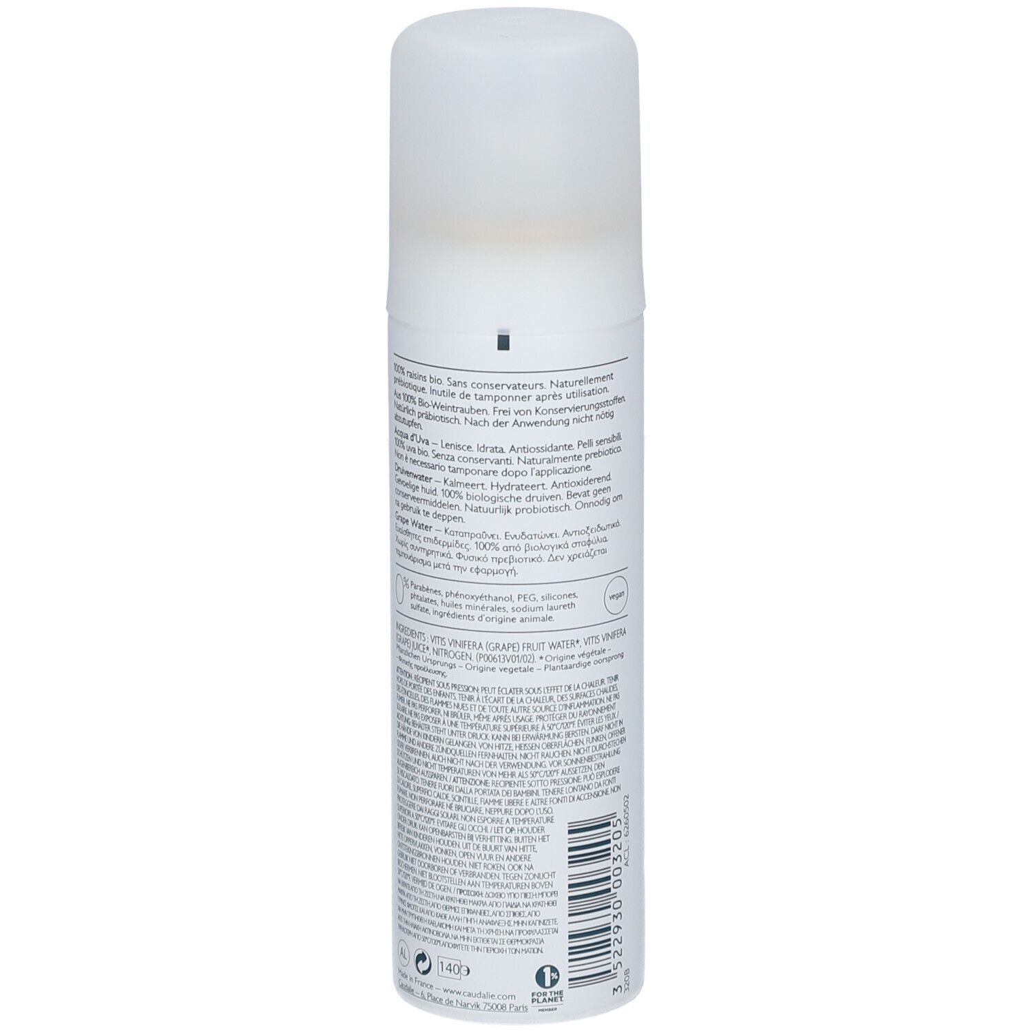 CAUDALIE Acqua d'Uva