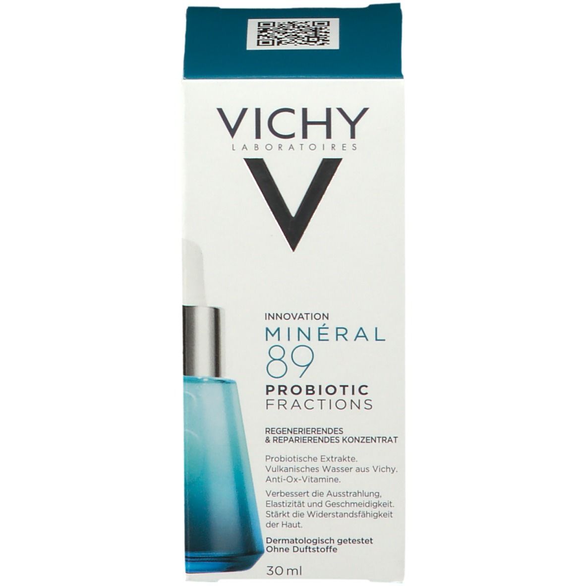 Vichy Minéral 89 Probiotic Fractions Concentrato Rigenerante Riparatore 30 ml