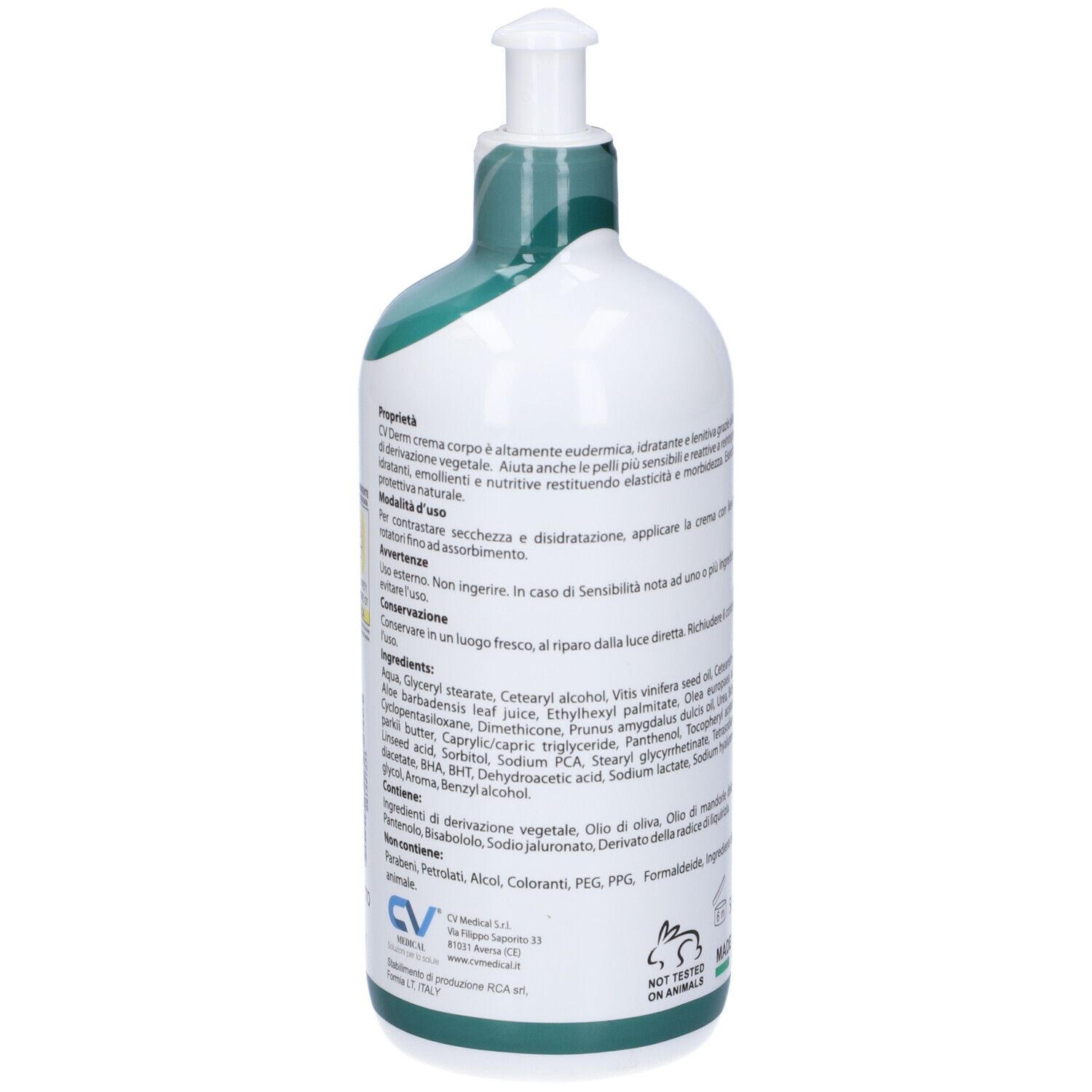 Cv Derm Crema Corpo 500Ml