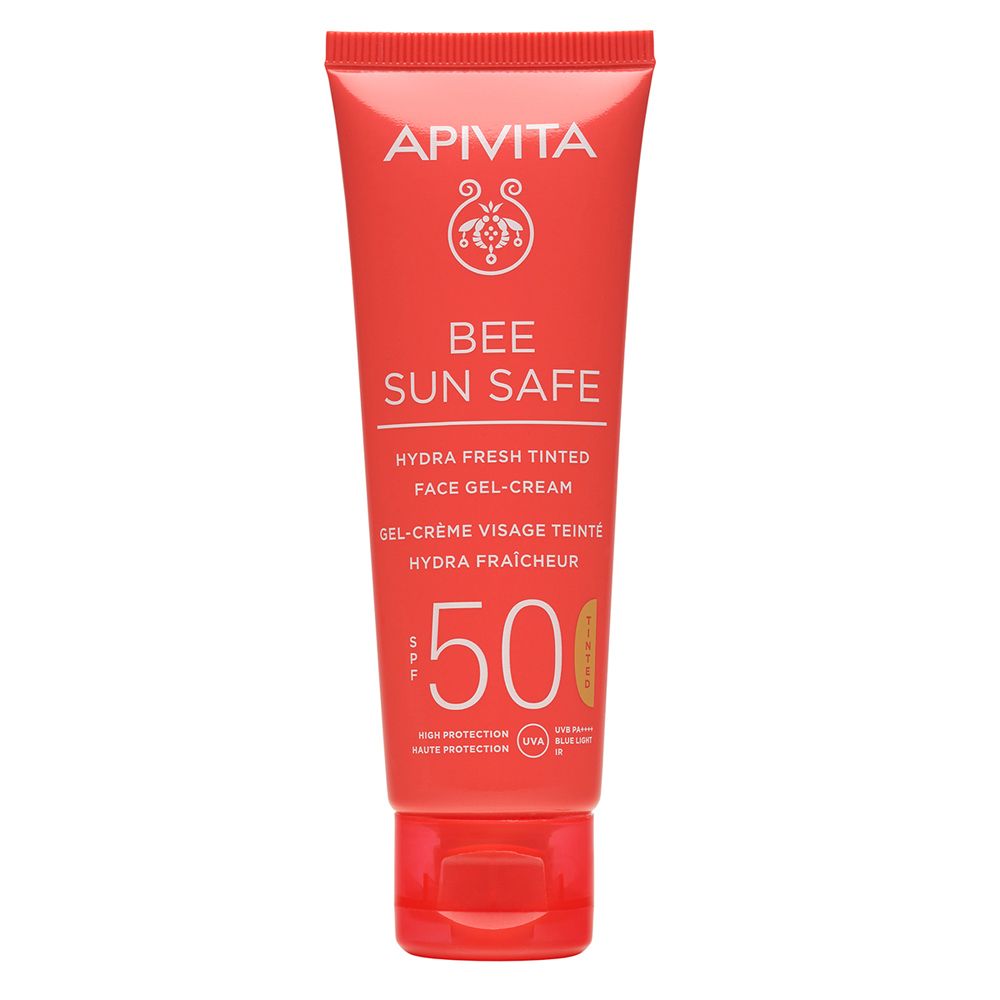 APIVITA Crema Bee Sun Safe Gel Viso Colorata Hydra Fresh SPF50