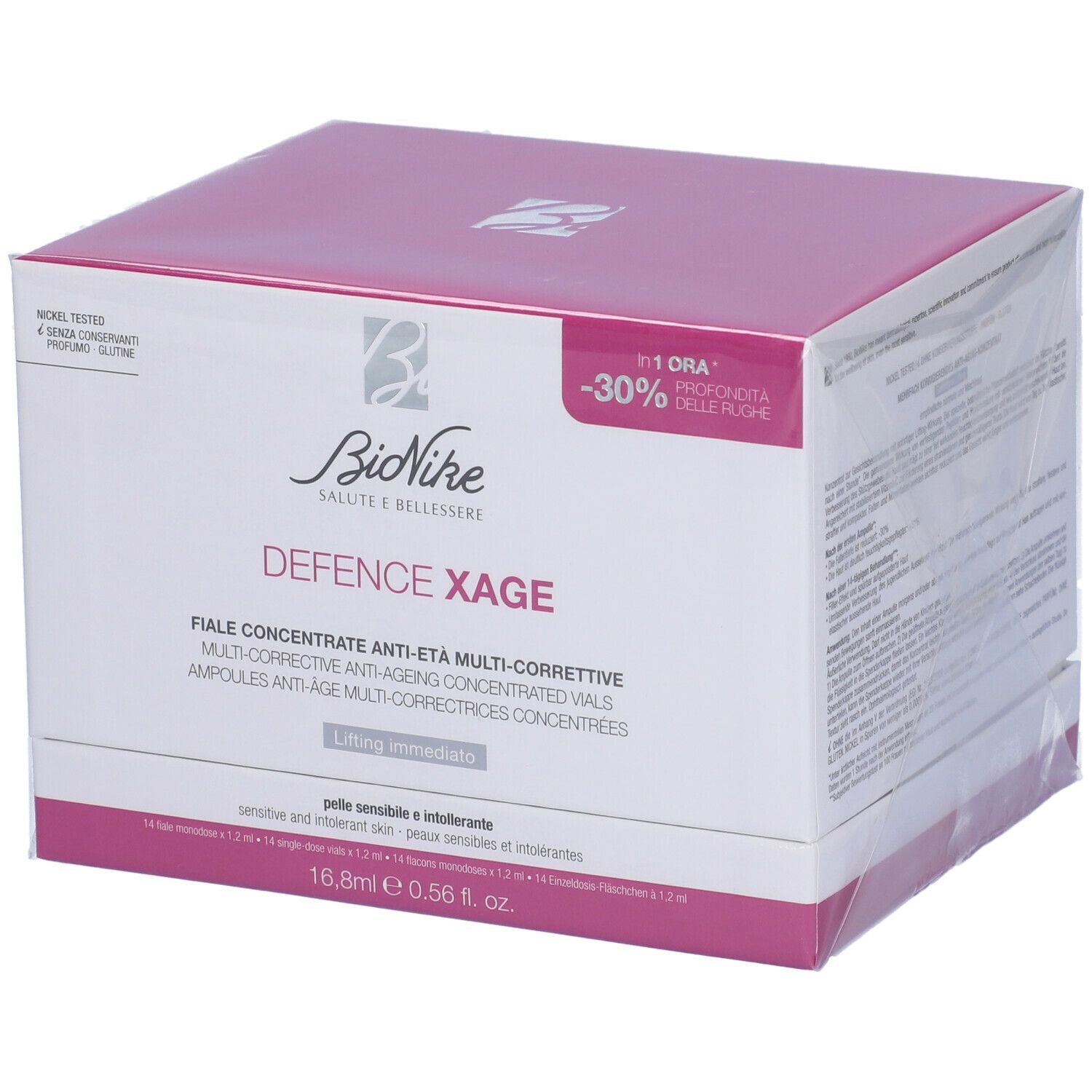 BioNike DEFENCE XAGE Fiale Concentrate Anti-Età Multi-Correttive +  Defence X Age Lifting Kit GRATIS