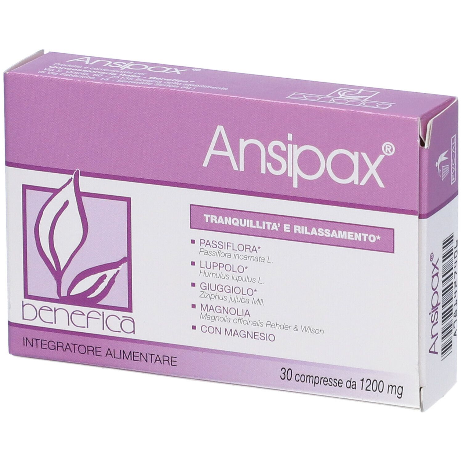 Ansipax 30 Compresse Benefica