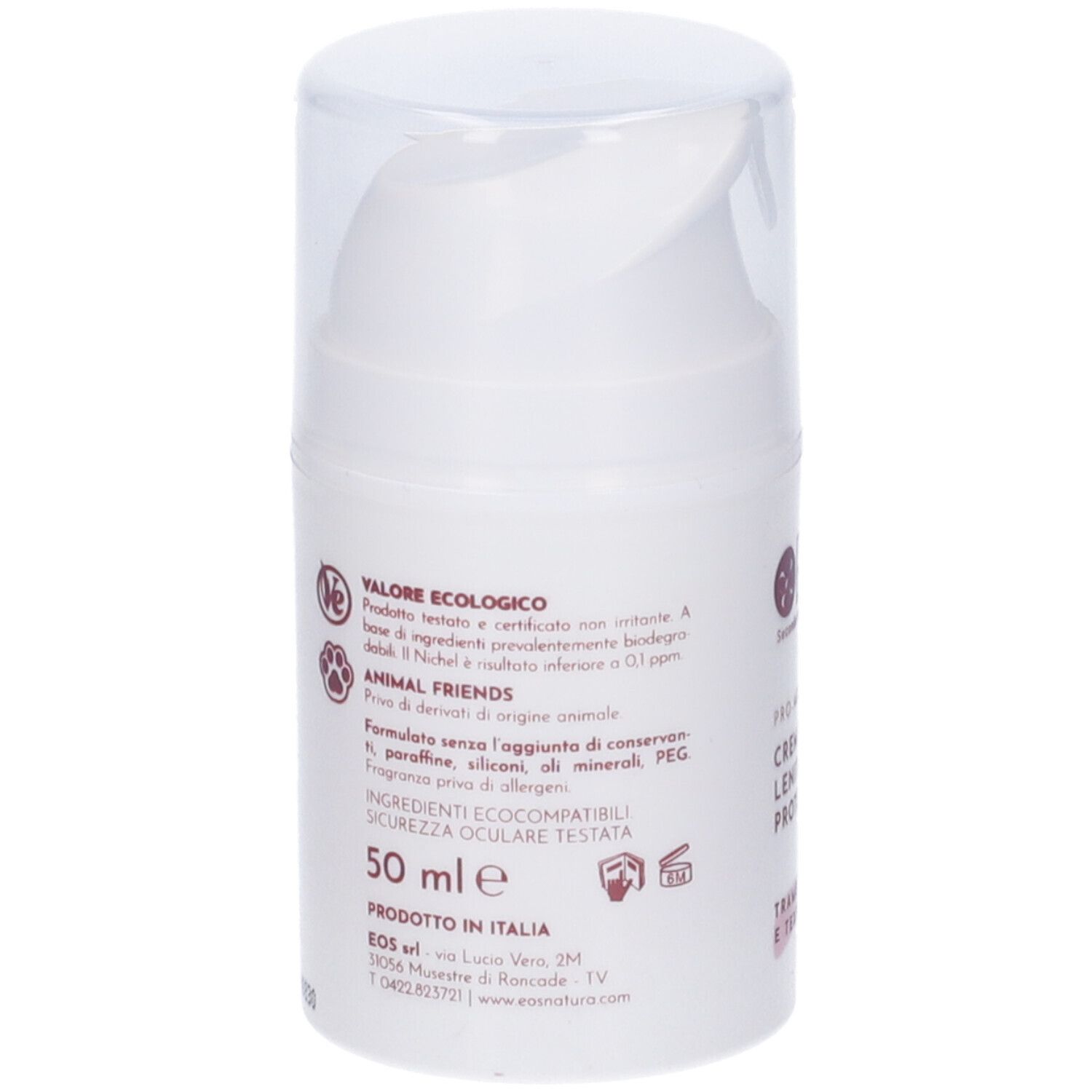 Eos Cotone Crema Viso Lenitiva 50 Ml