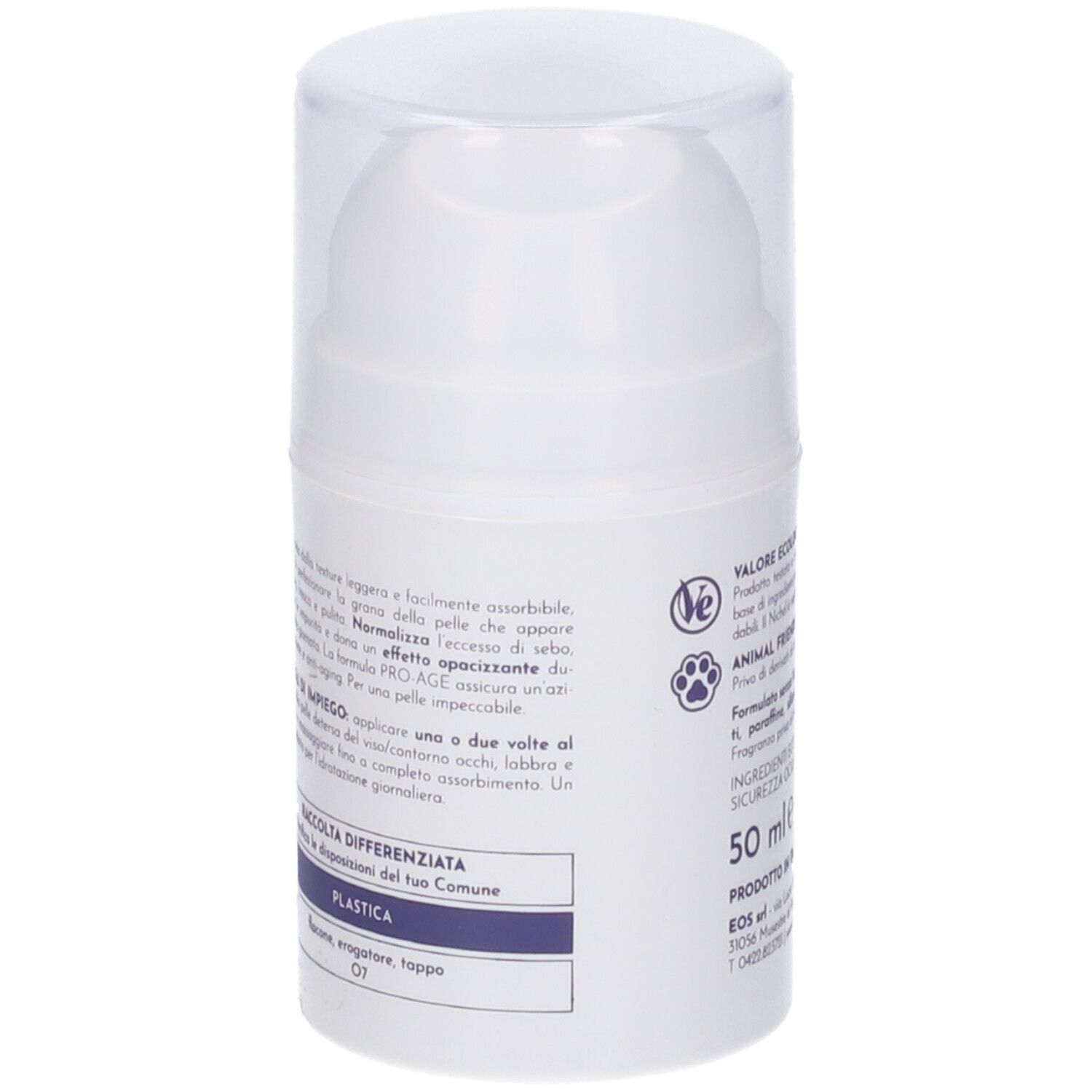 Eos Lino Crema Viso Perfezionante 50 Ml