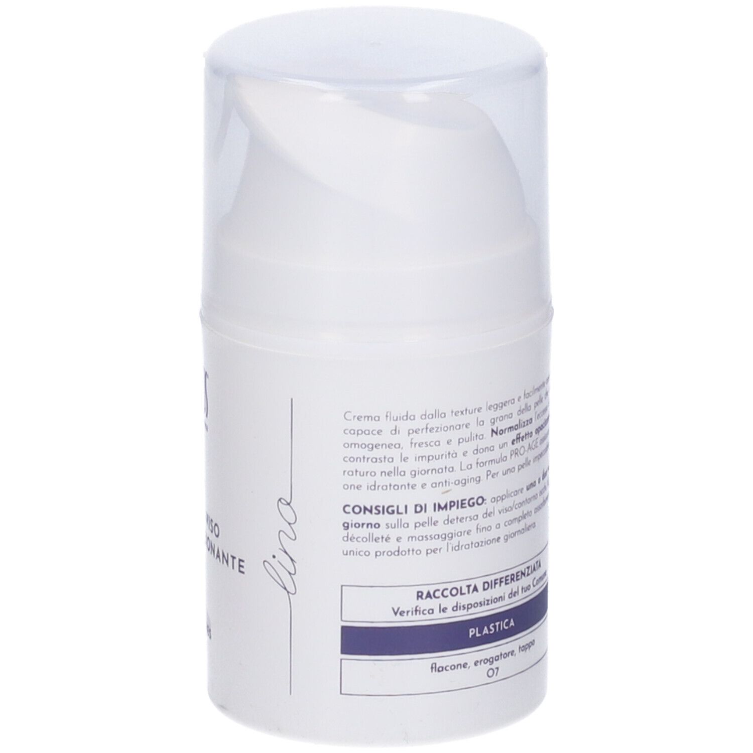 Eos Lino Crema Viso Perfezionante 50 Ml