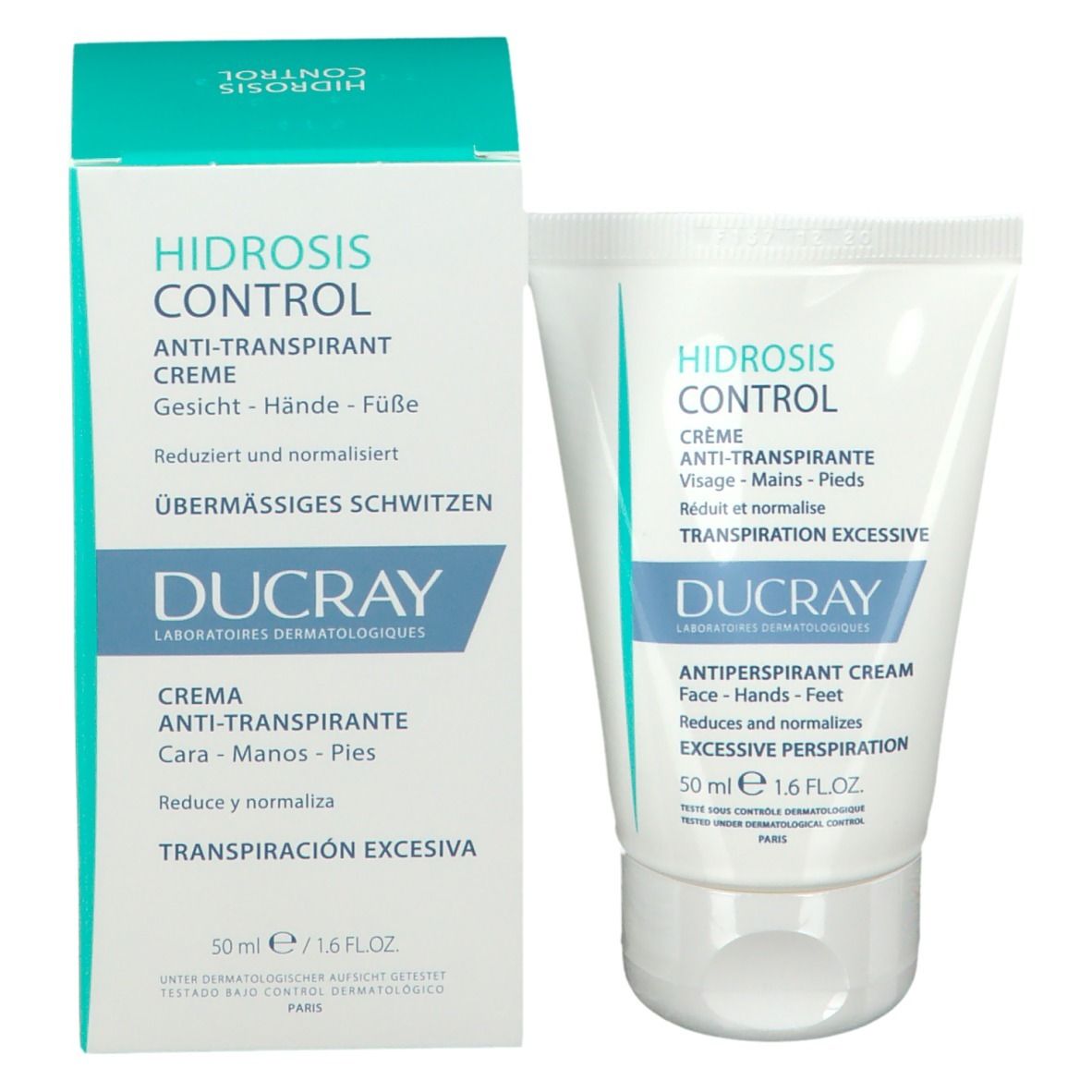 DUCRAY Hidrosis Control Crema Anti-traspirante