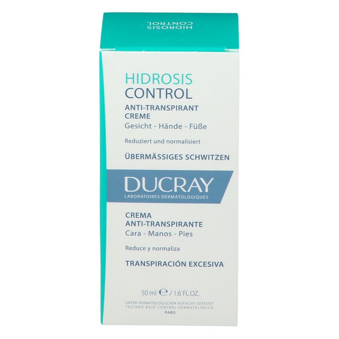DUCRAY Hidrosis Control Crema Anti-traspirante