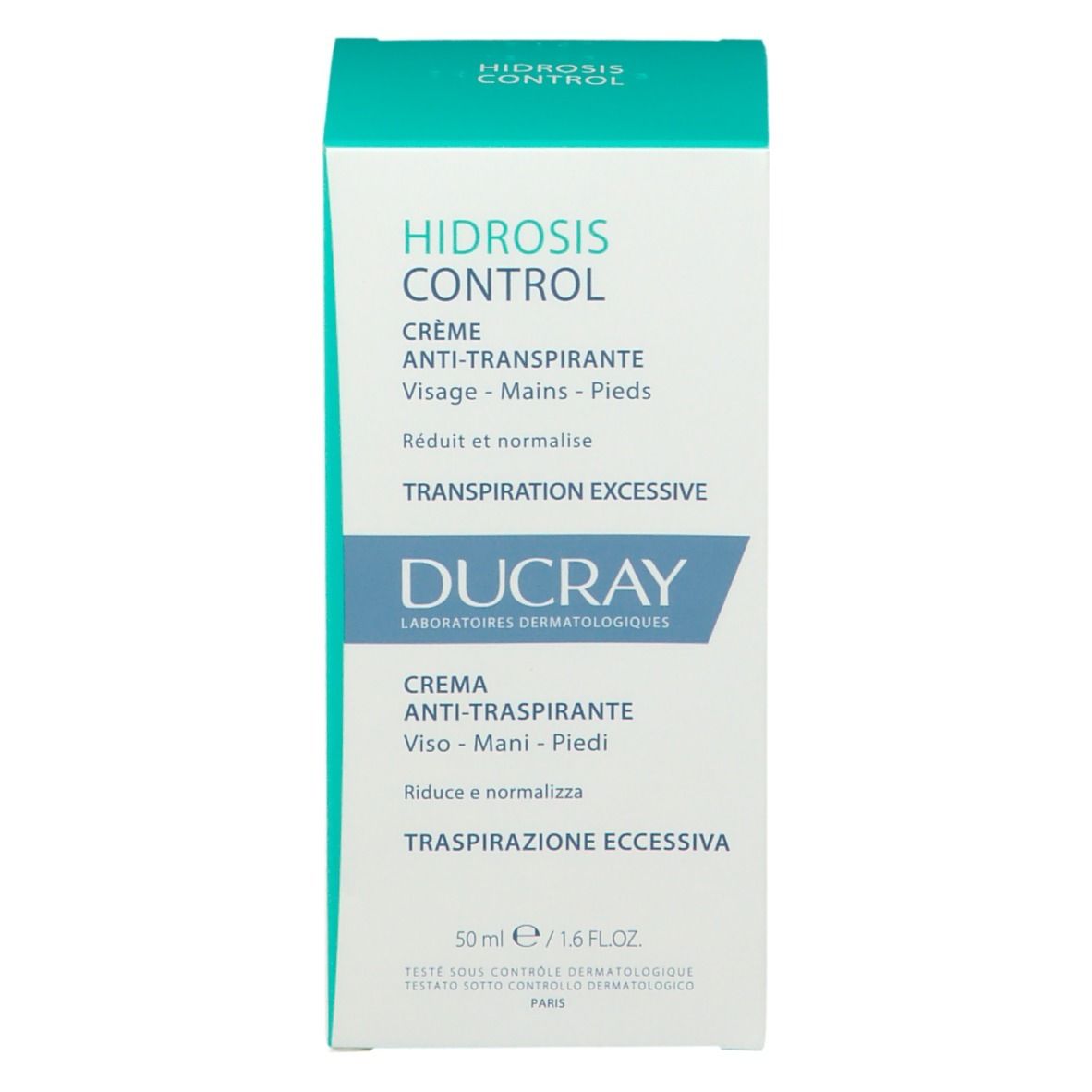 DUCRAY Hidrosis Control Crema Anti-traspirante