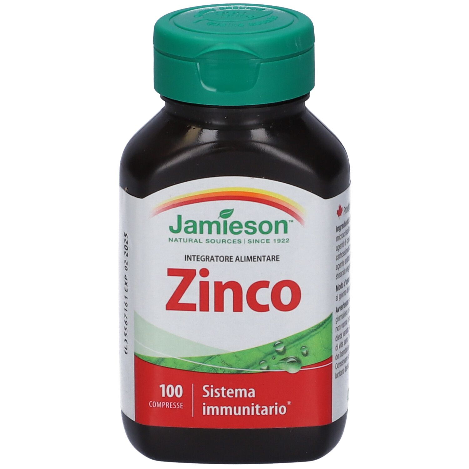 JAMIESON ZINCO 100CPR