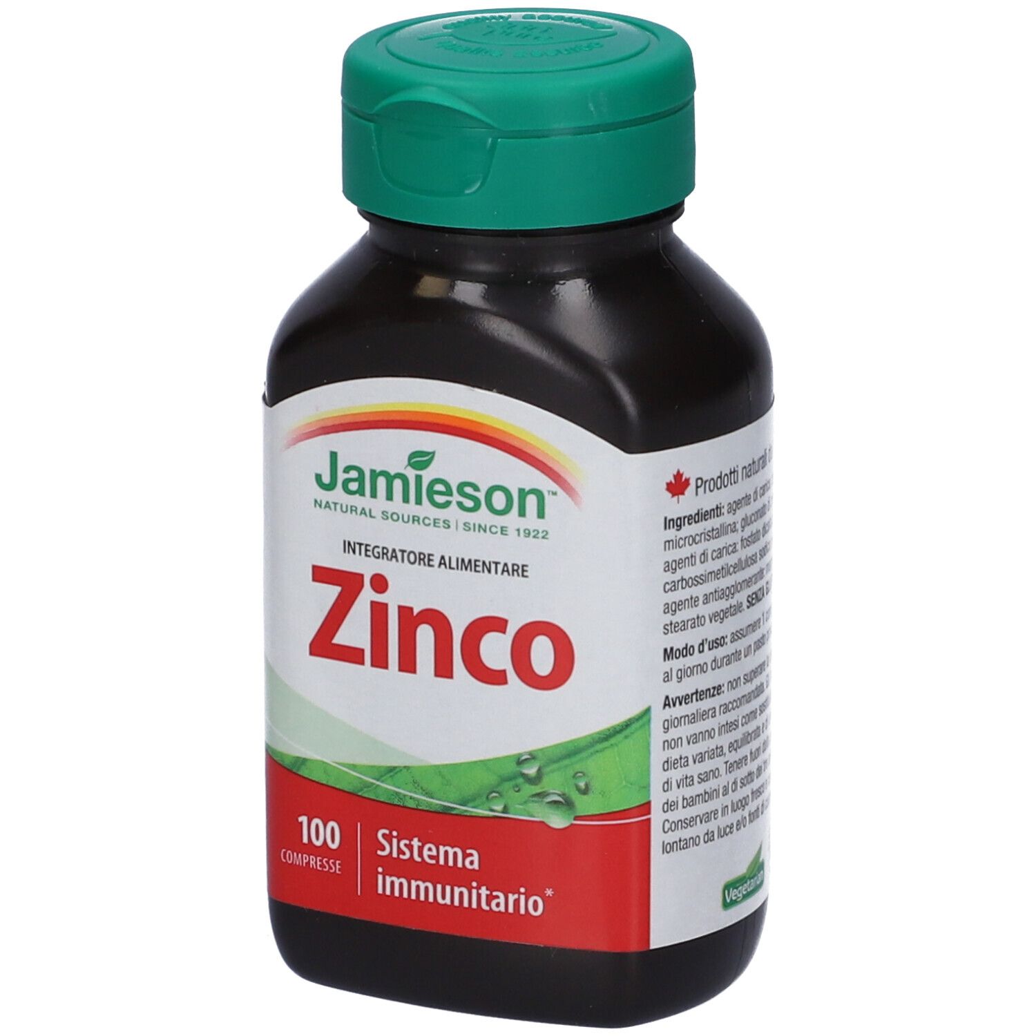 JAMIESON ZINCO 100CPR
