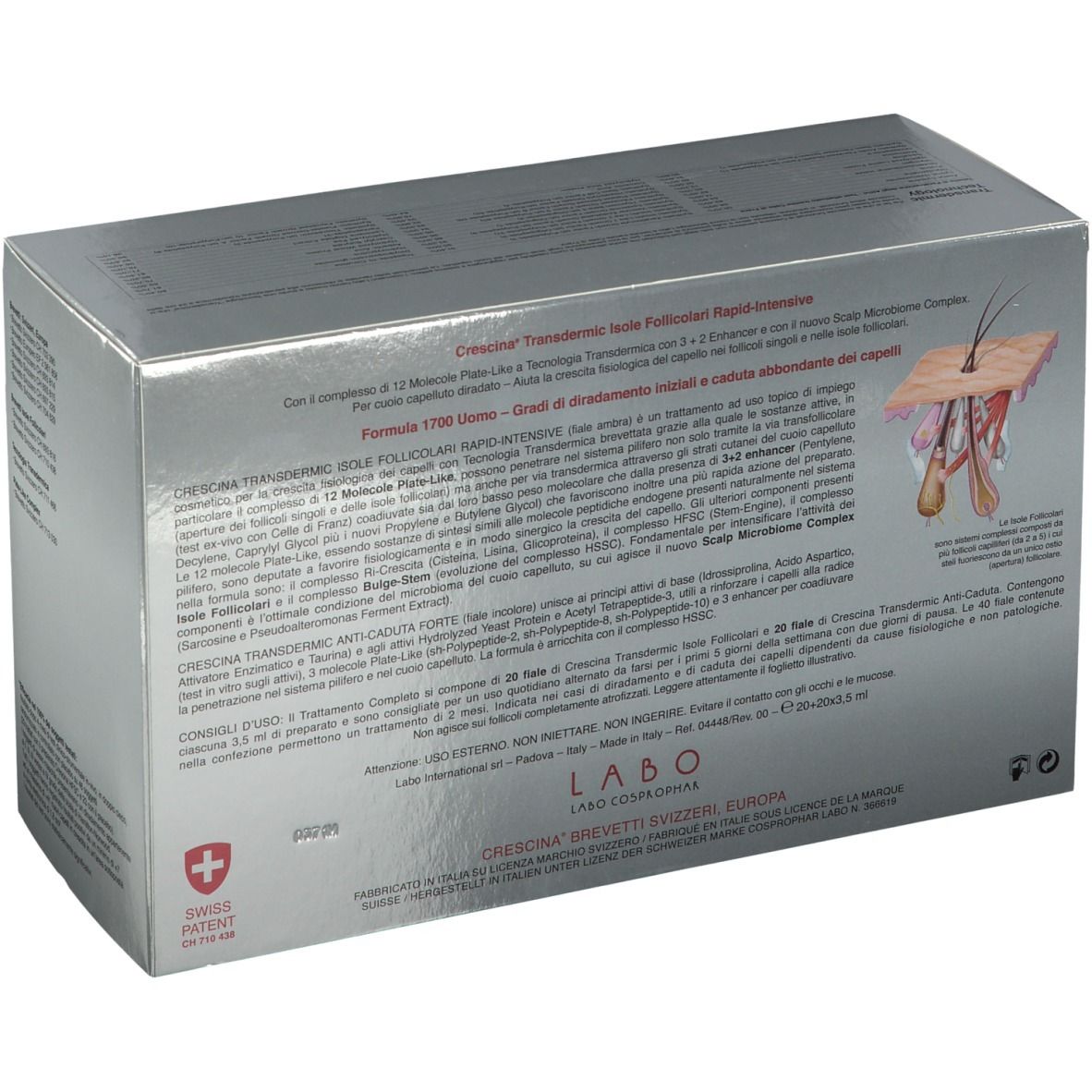 Crescina® Rapid-Intensive 1700 Uomo