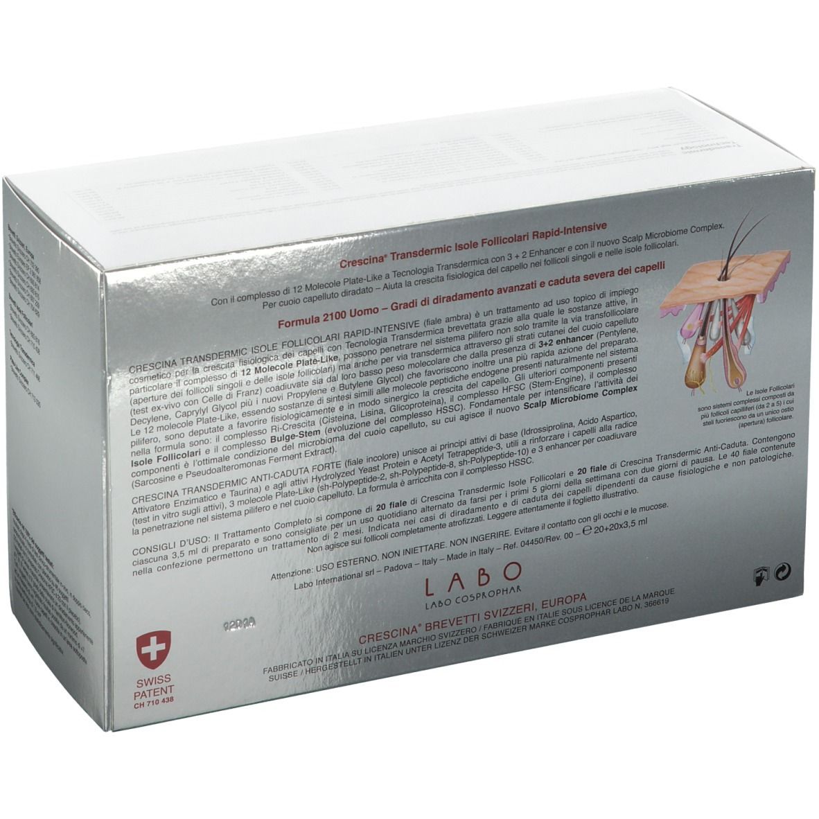 Crescina® Rapid-Intensive 2100 Uomo