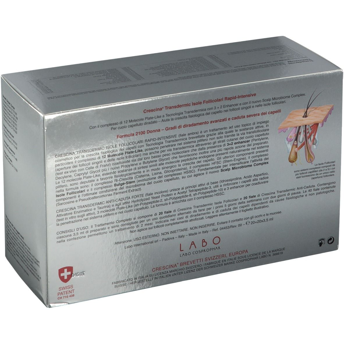 Crescina® Rapid-Intensive 2100 Donna