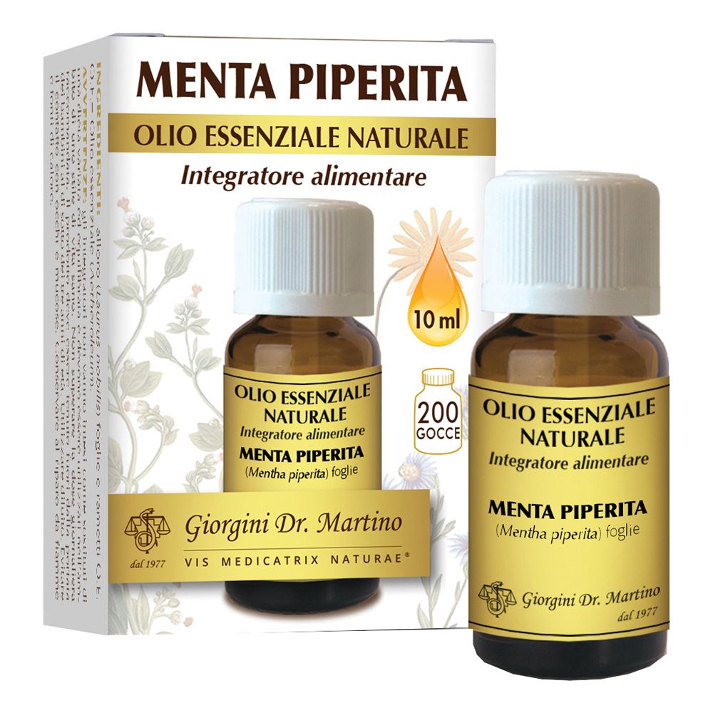 Menta Piperita Olio Essenziale Naturale 10 ml