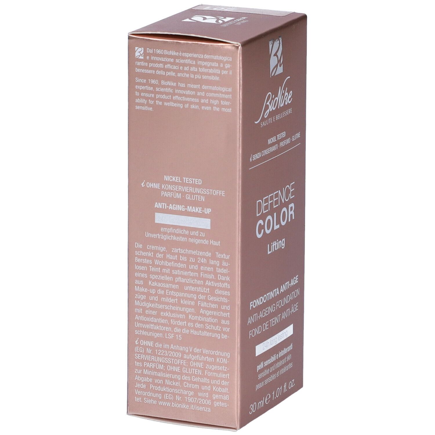 BioNike - Defence Color Lifting - Fondotinta Anti-Age SPF 15 - Pelli S