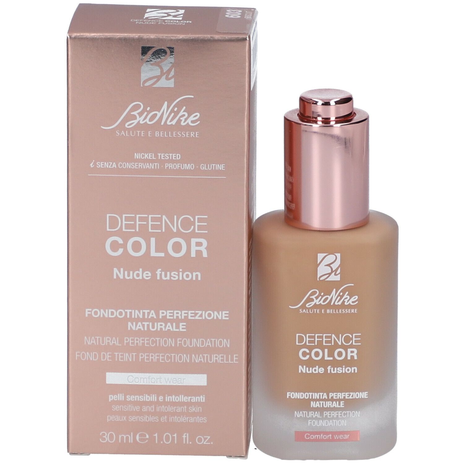 BioNike Defence Color Nude Fusion 603 Biscuit
