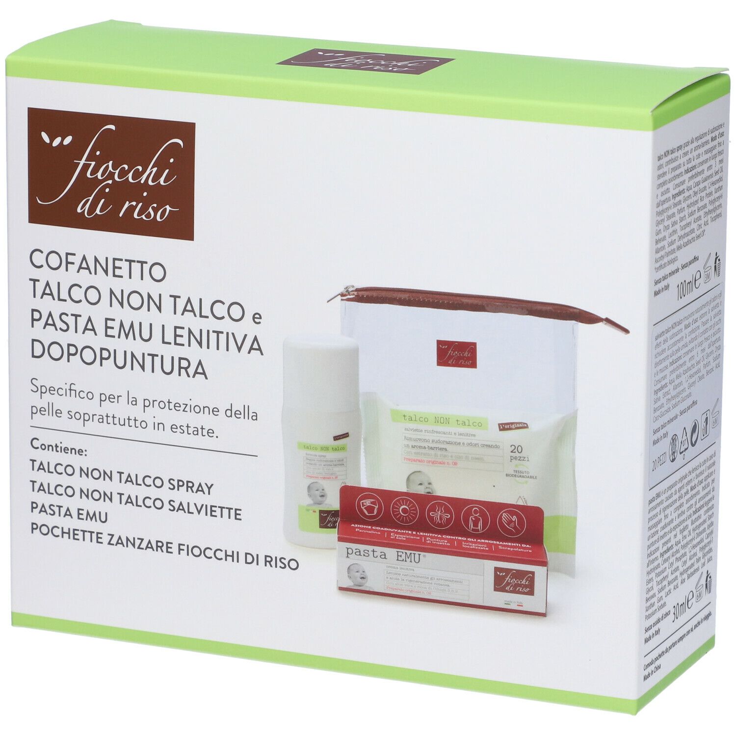 Fiocchi di Riso Cofanetto Pochette Zanzare