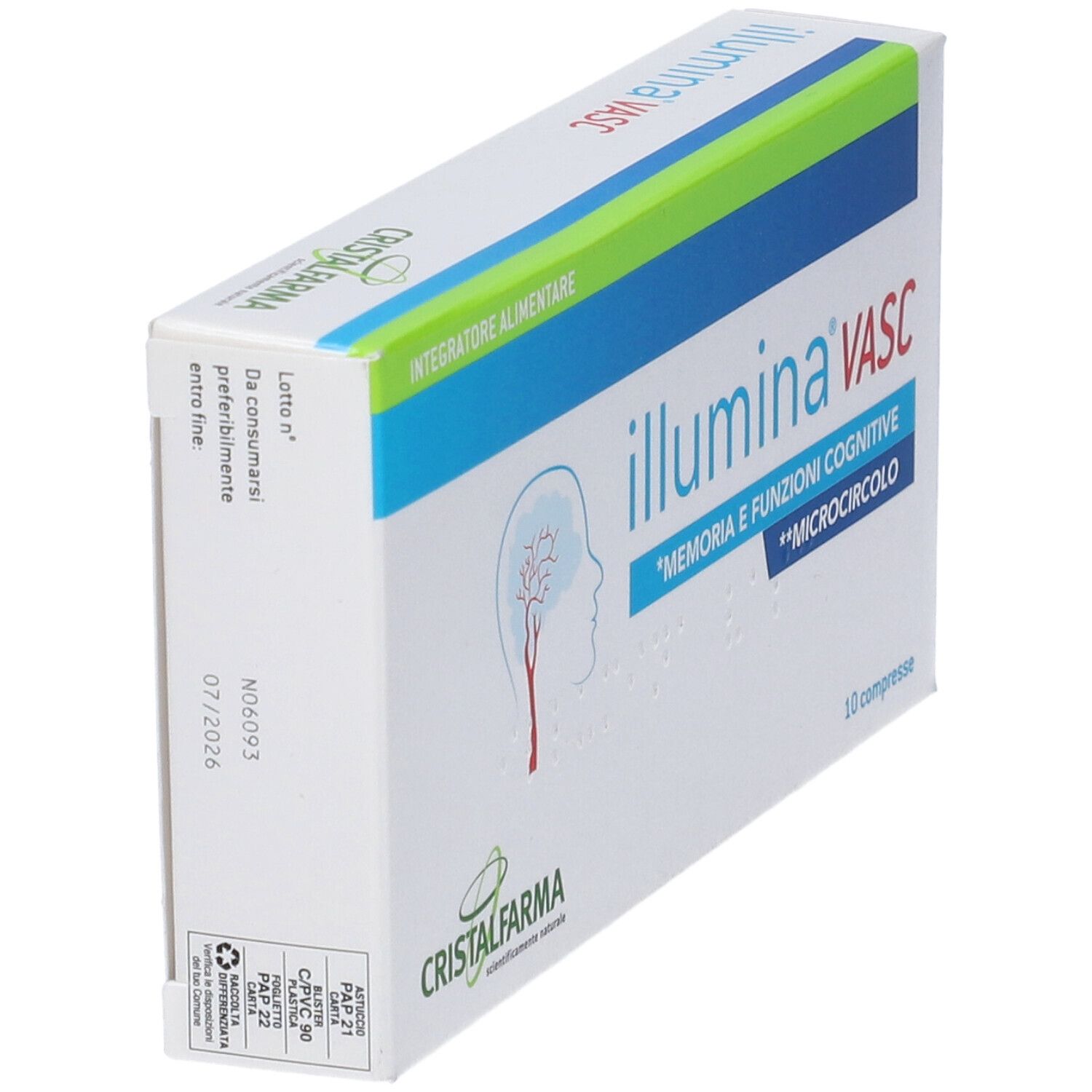 Illumina Vasc 10 Compresse