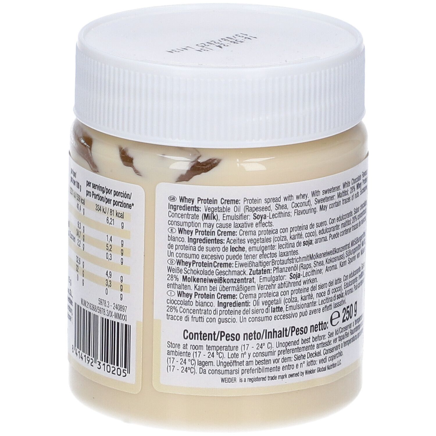 Weider Whey Protein Creme