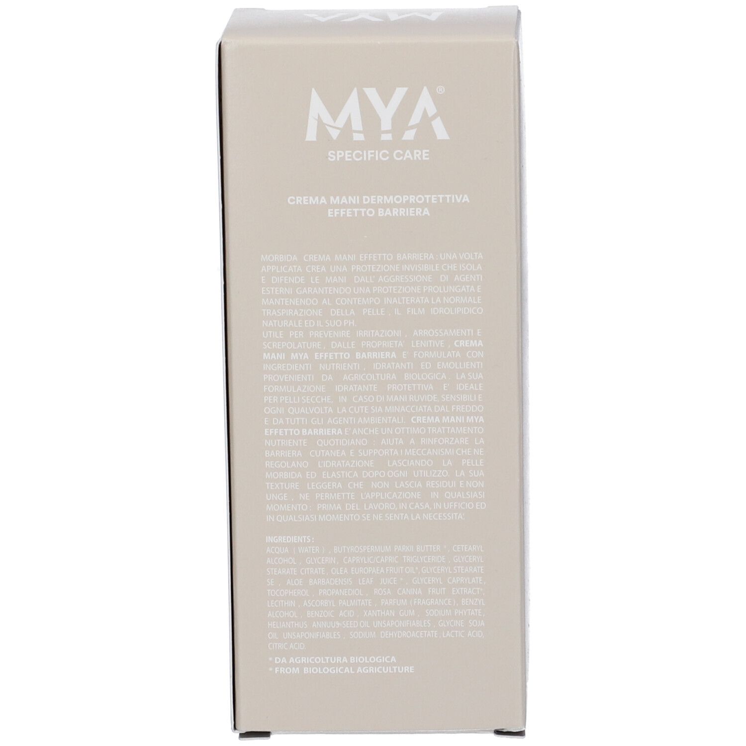Mya Crema Mani Dermoprotettiva Effetto Barriera