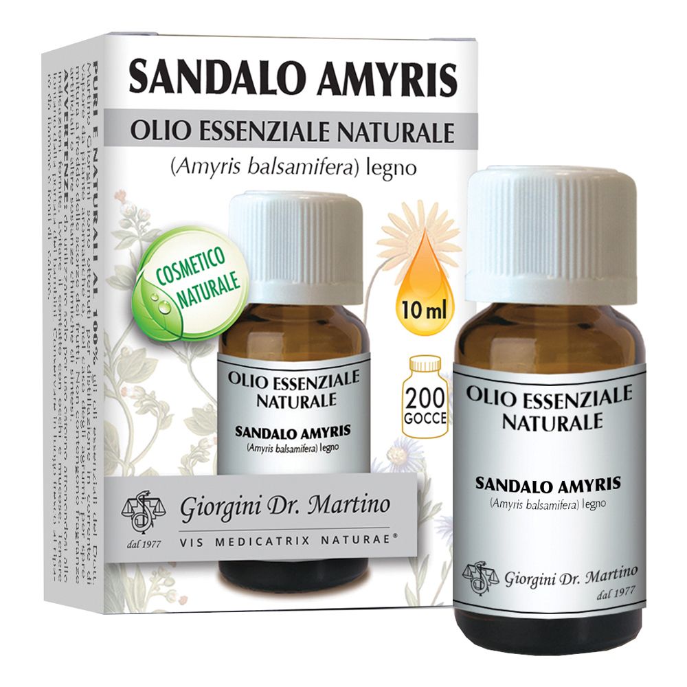Sandalo Amyris Olio Essenziale 10 Ml