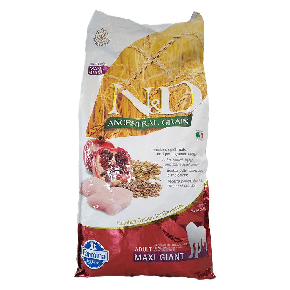 Cibo Per Cani Farmina N&D Ancestral Selection - Pollo & Melograno, Adult, 12 Kg - Foto 10