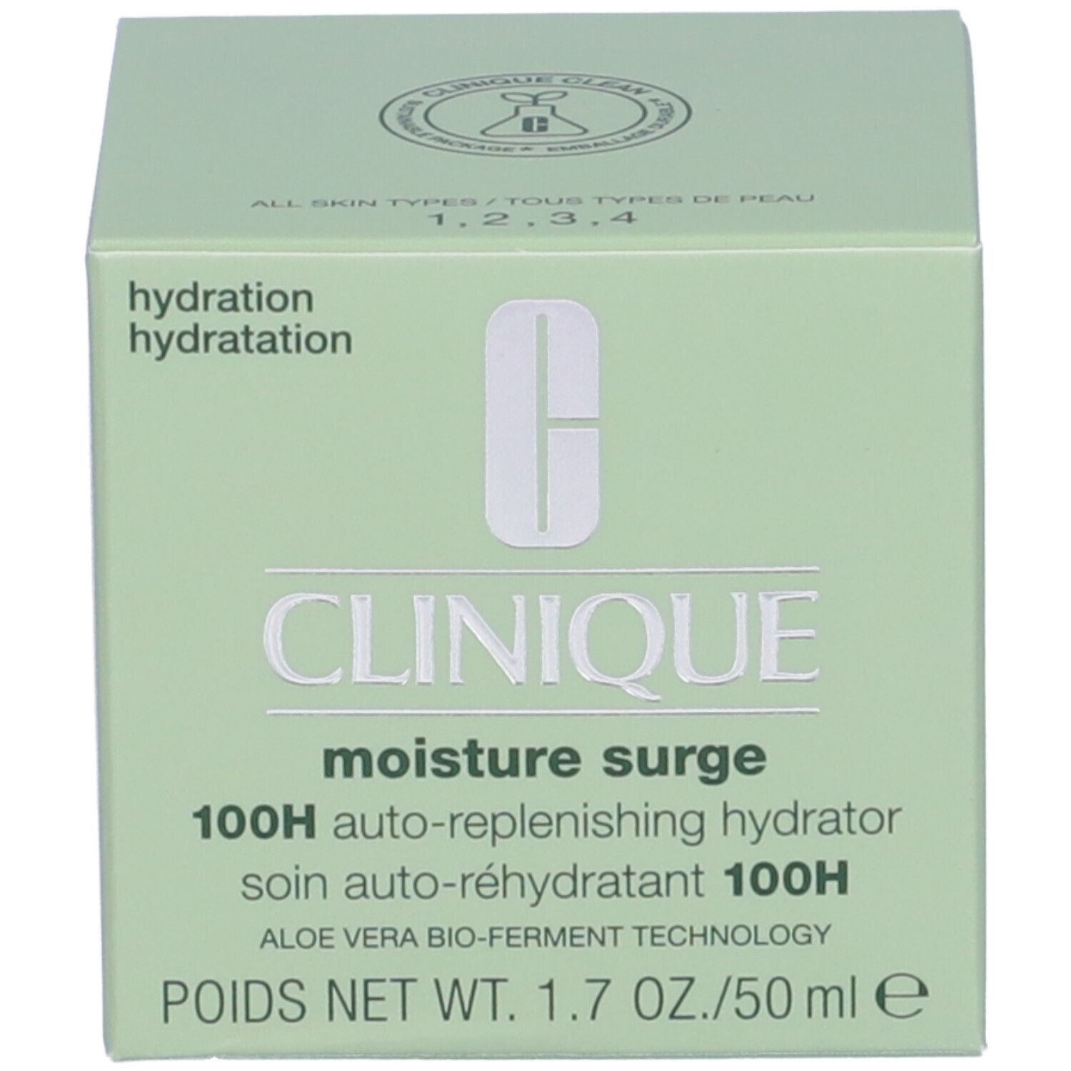 Clinique Moisture Surge™ Self-Hydrating Care 100H - Crema idratante giorno e notte