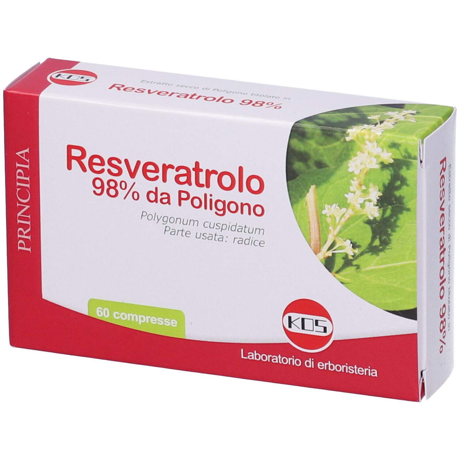 KOS Resveratrolo 98% da Poligono Compresse