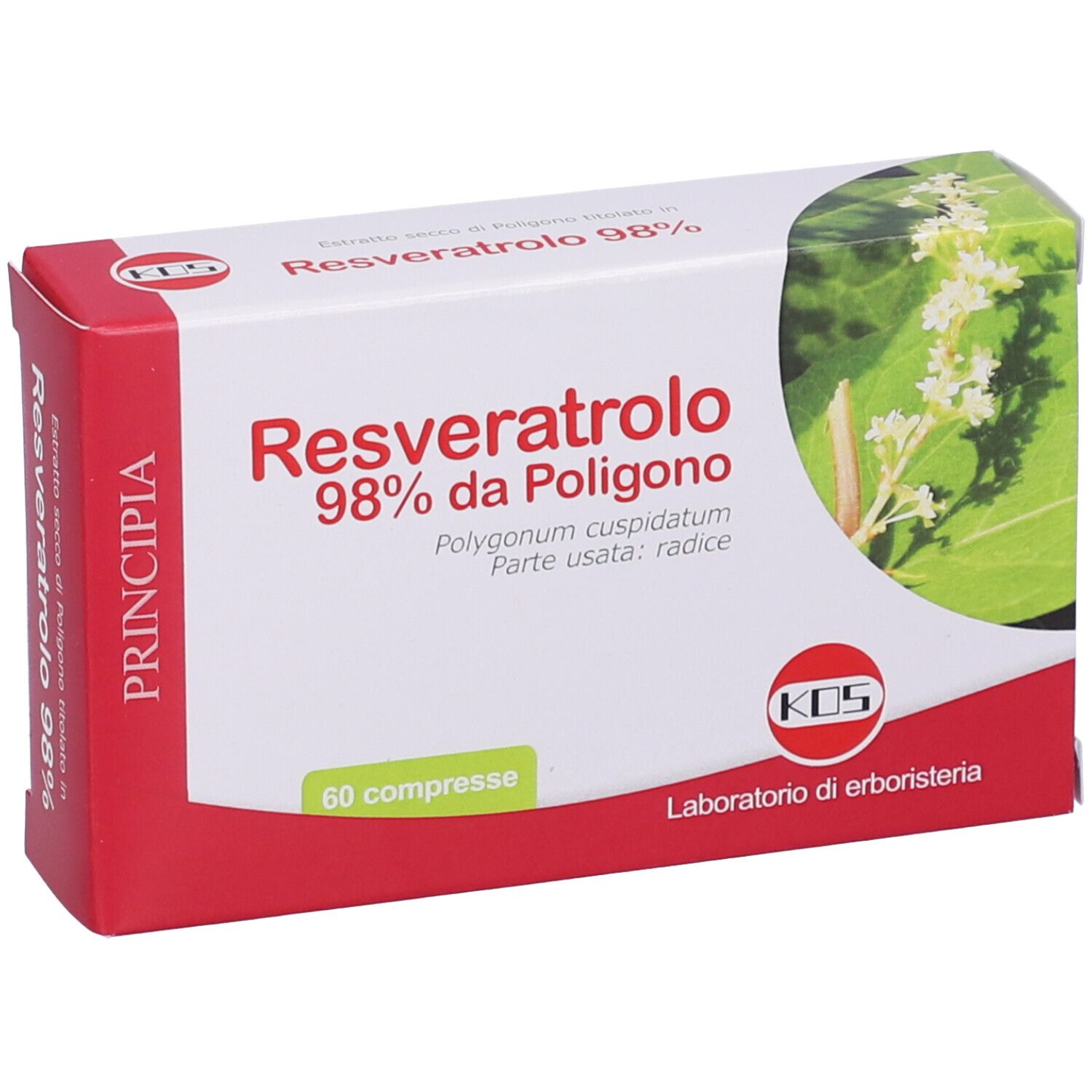 KOS Resveratrolo 98% da Poligono Compresse