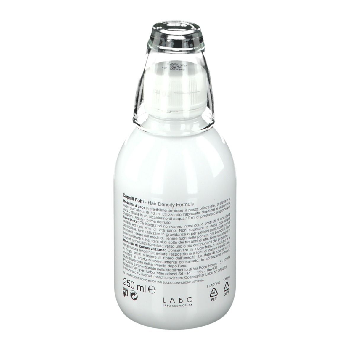 Capelli Forti Hair Density Formula