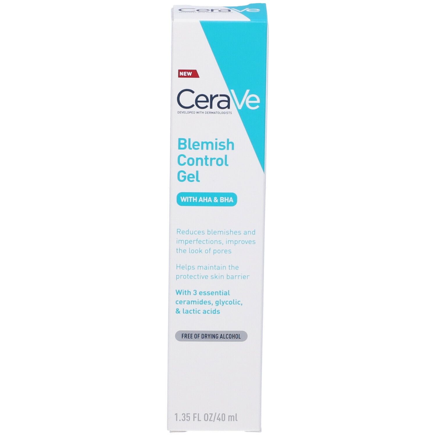 CeraVe Gel Controllo Imperfezioni, Riduce brufoli e imperfezioni, migliorando l’aspetto dei pori 40 ml