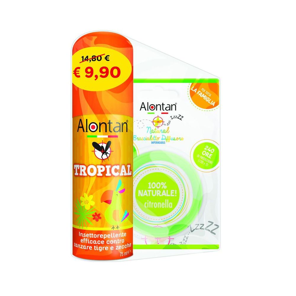 Bi Pack Tropical Spray 75 Ml + Braccialetto Diffusore