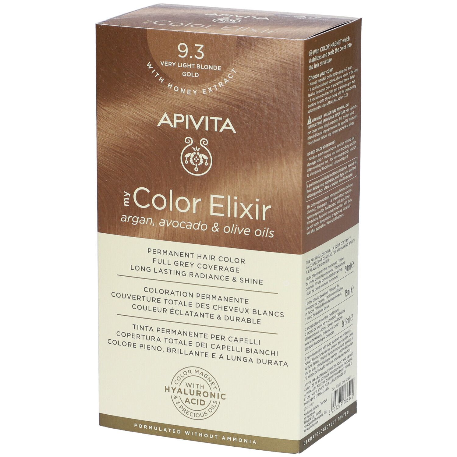 APIVITA My Color Elixir 9.3 Biondo Dorato Chiarissimo